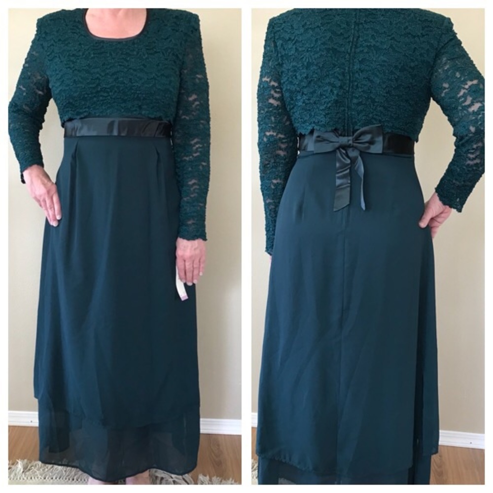 JEFFERY & DARA EVENING GOWN